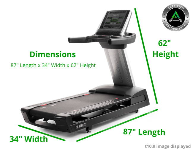 Freemotion T10.7 Reflex Treadmill Orangetheory Fitness